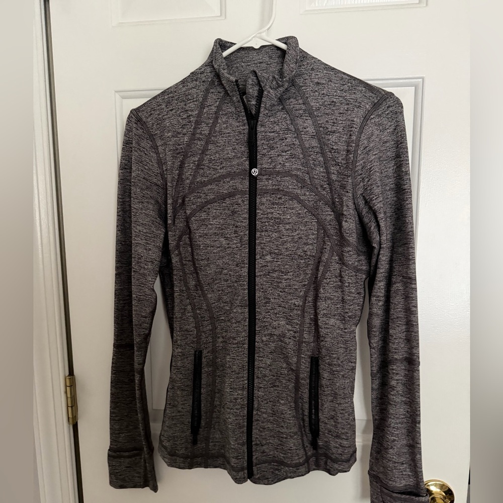 Lululemon Gray zip up